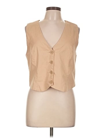 Abercrombie & Fitch Sleeveless Button-Down Shirt (view 1)