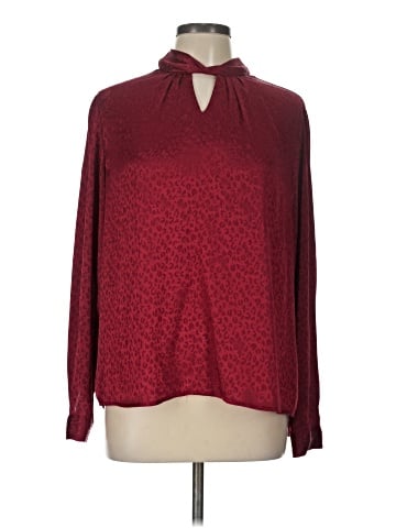 Roz & Ali Long Sleeve Blouse (view 1)