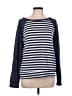Loveappella Stripes Blue Pullover Sweater Size L - photo 1