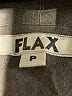 Flax 100% Linen Brown Long Sleeve Blouse Size 4 (P) - photo 7
