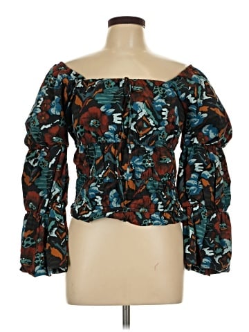 Porridge Long Sleeve Blouse (view 1)
