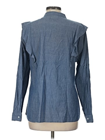 Mud Pie Long Sleeve Button-Down Shirt (view 2)