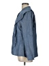 Mud Pie Blue Long Sleeve Button-Down Shirt Size L - photo 5