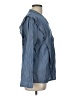 Mud Pie Blue Long Sleeve Button-Down Shirt Size L - photo 4
