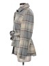 H&M Plaid Gray Coat Size XS - photo 5
