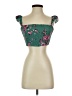 Lulus 100% Rayon Green Sleeveless Blouse Size S - photo 1