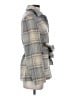 H&M Plaid Gray Coat Size XS - photo 4