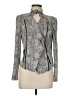 Insight 100% Polyester Paisley Gray Blazer Size 8 - photo 1