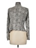 Insight 100% Polyester Paisley Gray Blazer Size 8 - photo 2