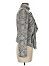 Insight 100% Polyester Paisley Gray Blazer Size 8 - photo 4