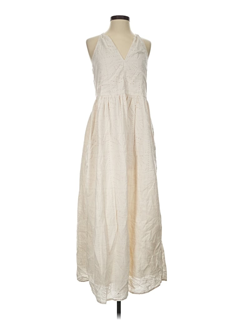 Pre-owned Universal Thread Casual Dress In Ivory