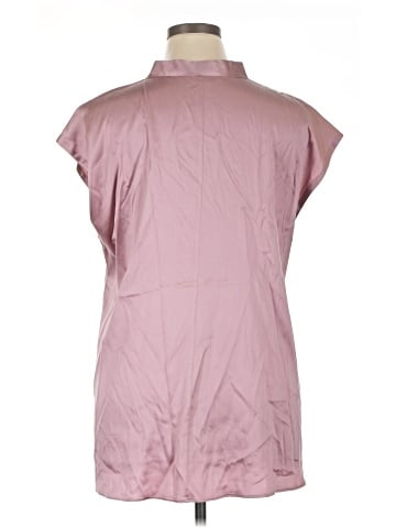 Eileen Fisher Short Sleeve Silk Top (view 2)