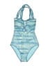 Becca Tie-dye Blue One Piece Swimsuit Size S - photo 1