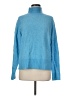 Ann Taylor LOFT Blue Turtleneck Sweater Size M - photo 1
