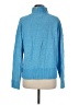 Ann Taylor LOFT Blue Turtleneck Sweater Size M - photo 2