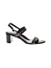 Eric Javits 100% Leather Black Sandals Size 9 1/2 (narrow) - photo 1
