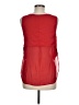 1.State 100% Polyester Red Sleeveless Blouse Size M - photo 2