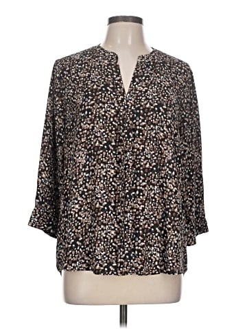 Dana Buchman 3/4 Sleeve Blouse (view 1)