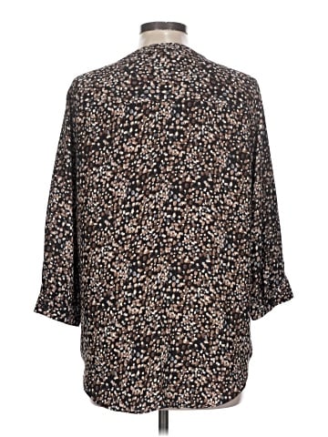 Dana Buchman 3/4 Sleeve Blouse (view 2)