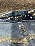 Seven7 Blue Denim Shorts Size 6 - photo 3