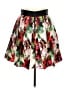 Milly Floral Red Casual Skirt Size 8 - photo 2