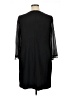 Connected Apparel Solid Black Cocktail Dress Size 14 - photo 2