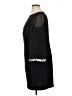 Connected Apparel Solid Black Cocktail Dress Size 14 - photo 5