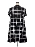 Apt. 9 100% Polyester Plaid Black Casual Dress Size XXL - photo 2