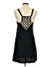 J Valdi Solid Black Casual Dress Size M - photo 2