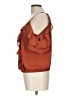 Moa Moa 100% Polyester Brown Sleeveless Blouse Size L - photo 5