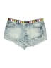 Free People Blue Denim Shorts Size 27 waist - photo 1