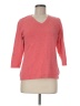 Croft & Barrow 100% Cotton Pink Pullover Sweater Size M - photo 1