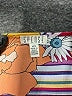Spense 100% Polyester Graphic Orange Short Sleeve Blouse Size M - photo 7