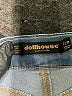 Dollhouse Solid Blue Jeans Size 7 - 8 - photo 3