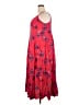 Torrid Red Casual Dress Size 2X Plus (2) - photo 5