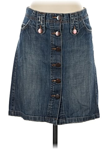 Lua Denim Skirt (view 1)