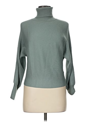 Pink Rose Turtleneck Sweater (view 1)