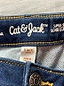 Cat & Jack Solid Blue Denim Shorts Size 6 - 7 - photo 3