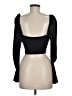 Zara Black 3/4 Sleeve Blouse Size M - photo 2