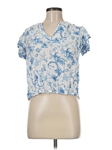 Laura Ashley Short Sleeve Blouse (view 1)
