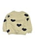 Zara Hearts Gold Sweatshirt Size 5 - photo 2