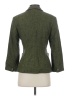 Laura Ashley 100% Wool Tweed Green Wool Blazer Size 4 (estimated) - photo 2