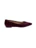 Coach Burgundy Flats Size 7 1/2 - photo 1