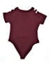 Unbranded 100% Polyester Burgundy Bodysuit Size XXL - photo 1