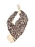 Sézane 100% Cotton Animal Print Brown Scarf One size - photo 1