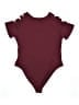 Unbranded 100% Polyester Burgundy Bodysuit Size XXL - photo 2