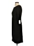 Connected Apparel Solid Black Cocktail Dress Size 4 Petite - photo 5