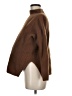 Hatch 100% Merino Wool Brown Wool Pullover Sweater Size Med Maternity (2) - photo 5