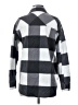 RSQ 100% Polyester Checkered-gingham Gray Fleece Size XS - photo 2