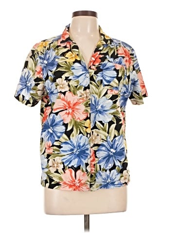 Cathy Daniels Short Sleeve Button-Down Shirt (view 1)